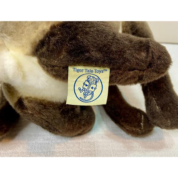 Tiger Tale Toys Siamese Cat Plush Realistic Viahart Sitting Stuffed Animal 13" - Picture 6 of 11